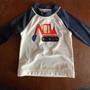 12-18 months baby long sleeve swim shirt